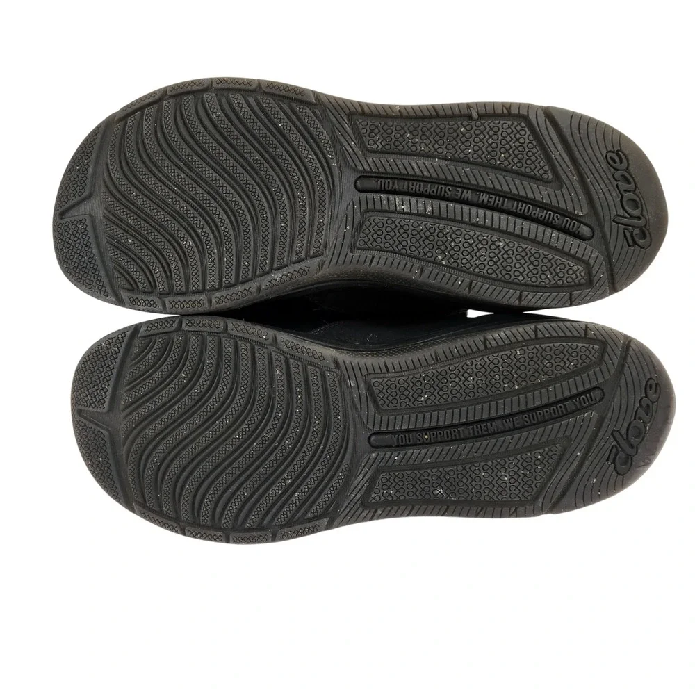 Clove Womens Size 10 Black Slip On Sneakers Nursing‎ Comfort Shoes Mens Sz 8.5